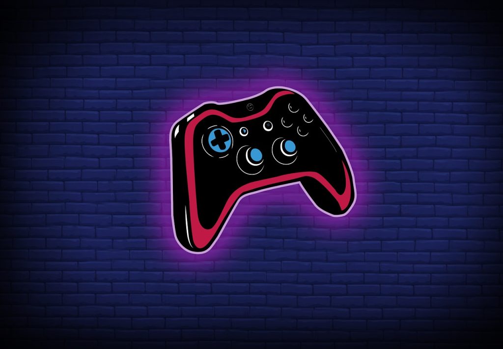 gamepad, colorful, wallpaper 4k